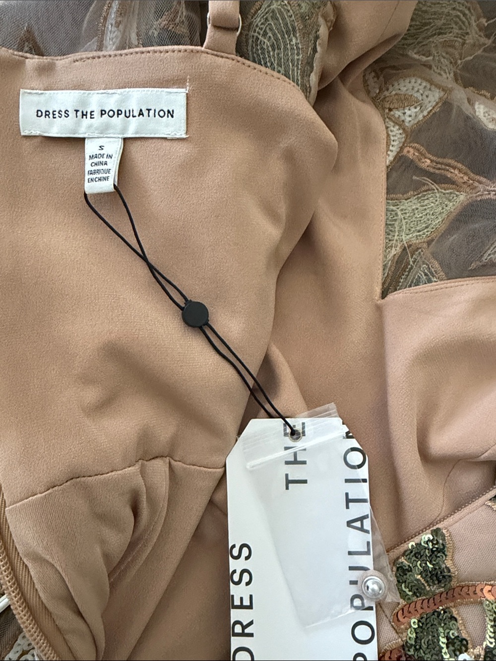 Dress the Population Tamara dress size Small (4-6) Brand New With Tags - Picture 4 of 6
